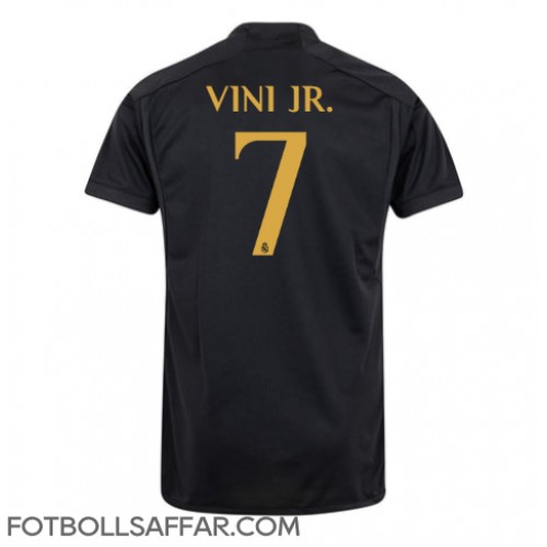 Real Madrid Vinicius Junior #7 Tredjeställ 2023-24 Kortärmad
